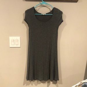 Women’s grey t-shirt dress